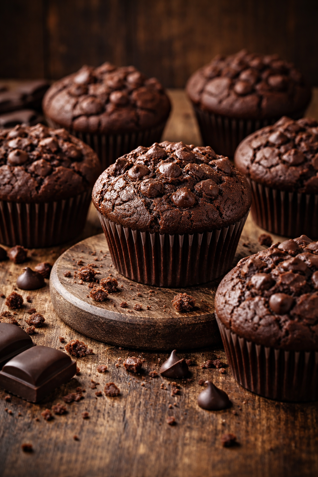 ČOKOLADOVÉ MUFFINY