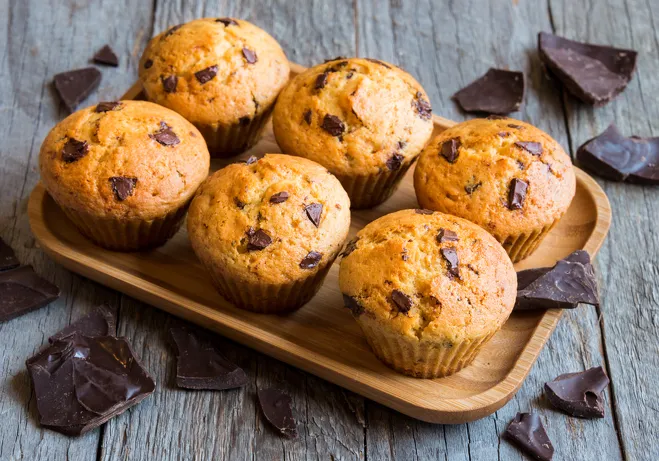 Nadýchané lahodné muffiny